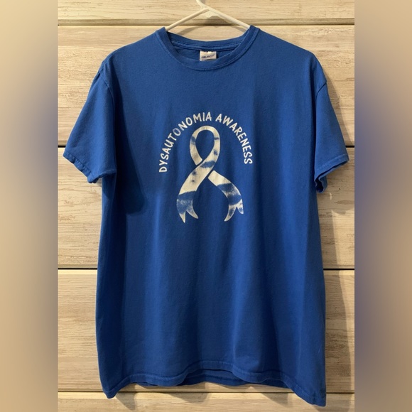 Dysautonomia Awareness Distressed T-Shirt - Picture 2 of 2